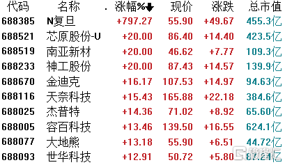 A股芯片股全线爆发，科技之星与独特小店的崛起故事
