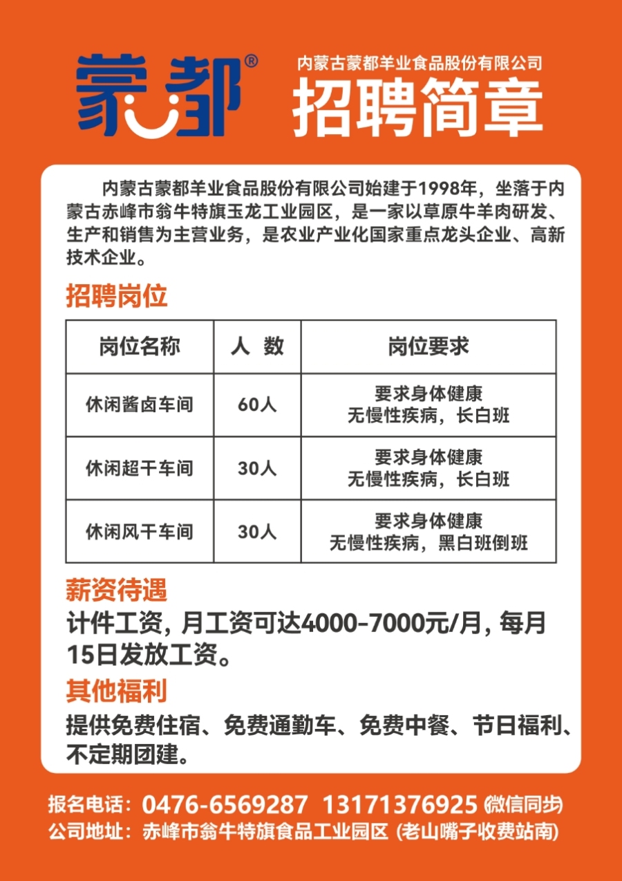 嘉祥招聘网最新招聘信息速递