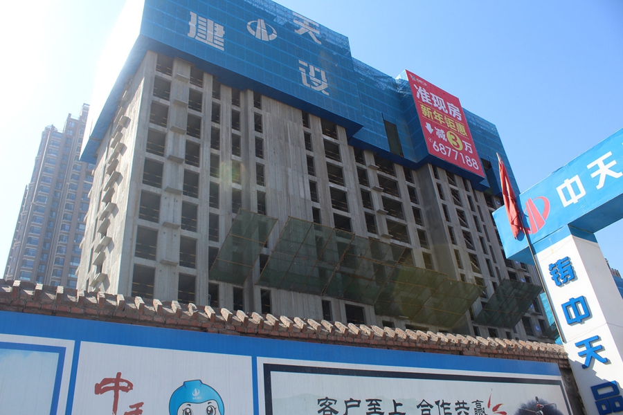 太原海唐广场最新动态，友情与建设的温馨故事