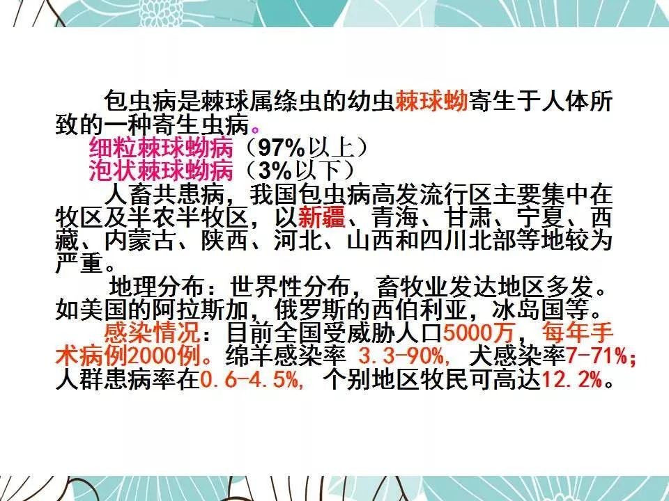 包虫病最新论述与研究进展