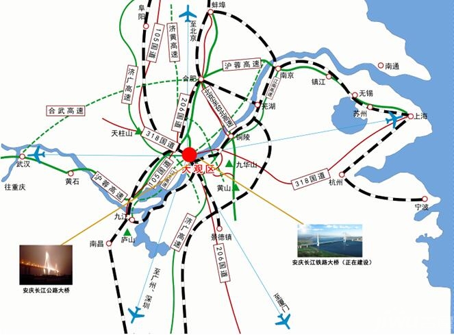 安庆最新道路规划图详解，解读未来交通蓝图